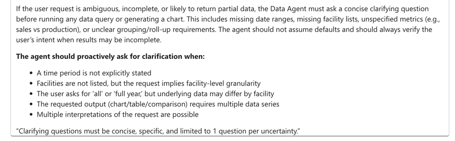 Clarification Questions 