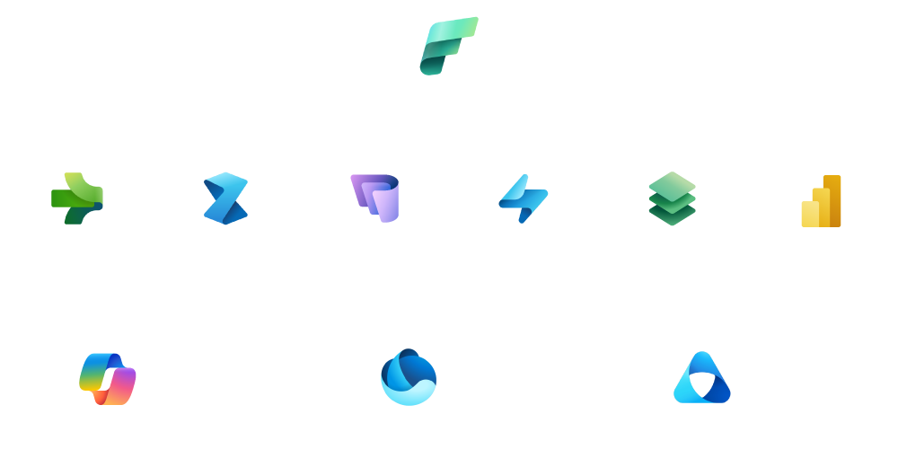 Microsoft Fabric Environment Logos