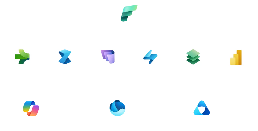 Microsoft Fabric Environment Logos